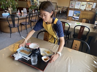 職場体験 菜花館.JPG